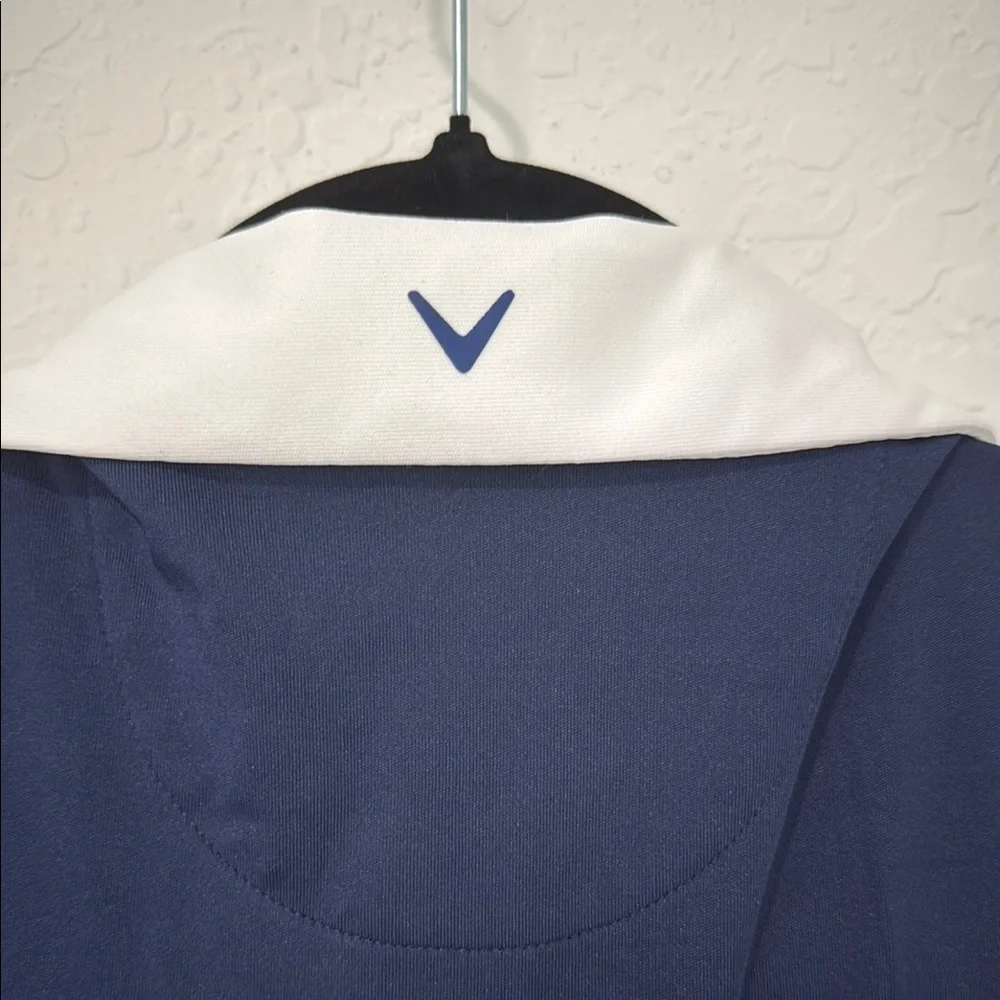 Callaway Navy and White Midi Dress - Picture 12 of 12
